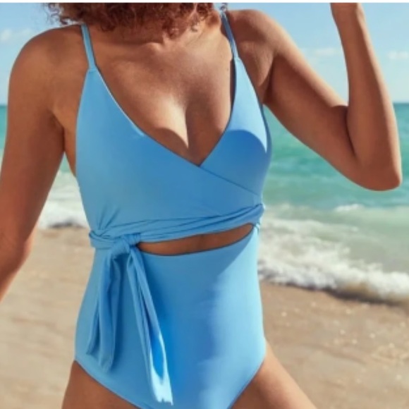 aerie Other - Aerie Light Blue Women Swim One Piece